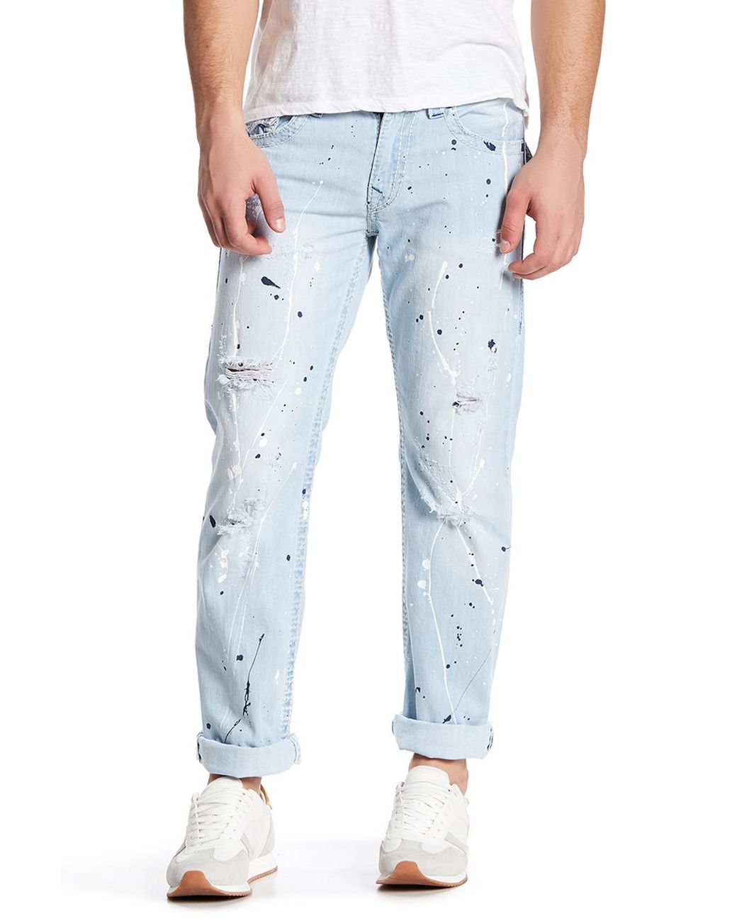 Paint splatter hotsell true religion jeans